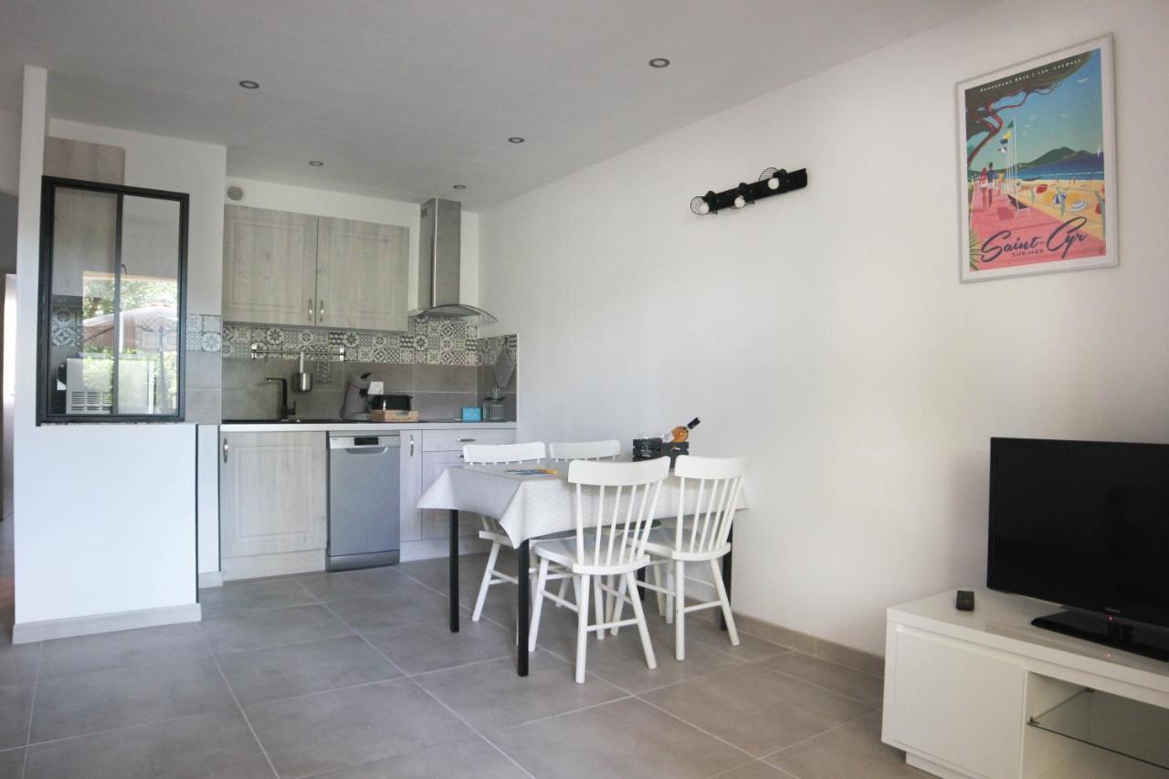 Appartement Provence Heureuse Saint-Cyr-sur-Mer Exterior foto